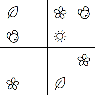Kids Sudoku 4x4 - Fácil