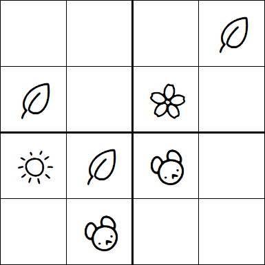 Kids Sudoku 4x4 - Fácil