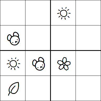 Kids Sudoku 4x4 - Fácil
