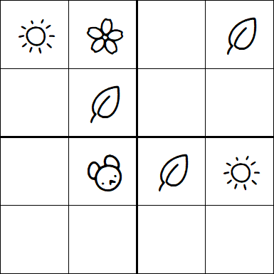 Kids Sudoku 4x4 - Fácil