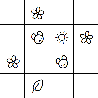 Kids Sudoku 4x4 - Fácil