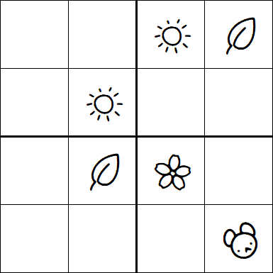 Kids Sudoku 4x4 - Fácil