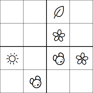 Kids Sudoku 4x4 - Fácil