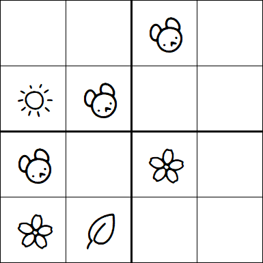 Kids Sudoku 4x4 - Fácil