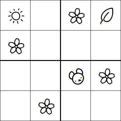 Kids Sudoku 4x4 - Fácil