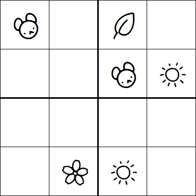Kids Sudoku 4x4 - Fácil