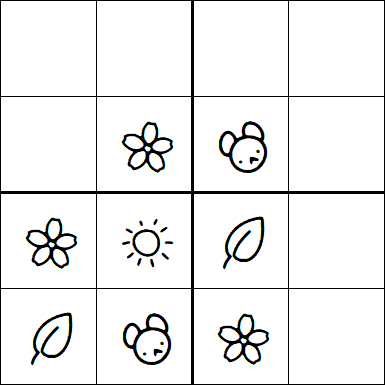Kids Sudoku 4x4 - Fácil