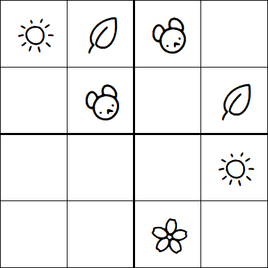 Kids Sudoku 4x4 - Fácil