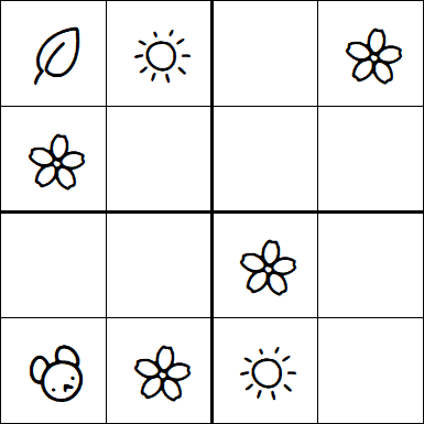 Kids Sudoku 4x4 - Fácil