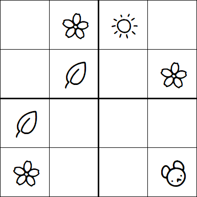 Kids Sudoku 4x4 - Fácil