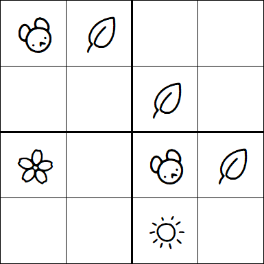 Kids Sudoku 4x4 - Fácil