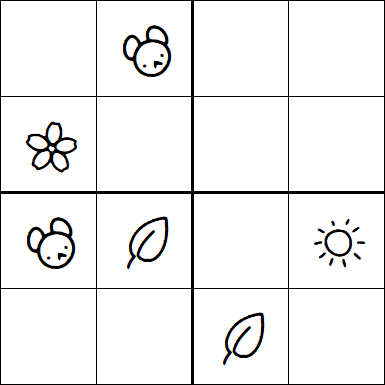 Kids Sudoku 4x4 - Fácil