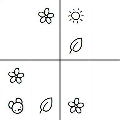Kids Sudoku 4x4 - Fácil