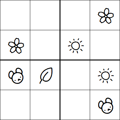 Kids Sudoku 4x4 - Fácil
