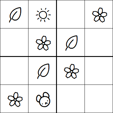 Kids Sudoku 4x4 - Fácil