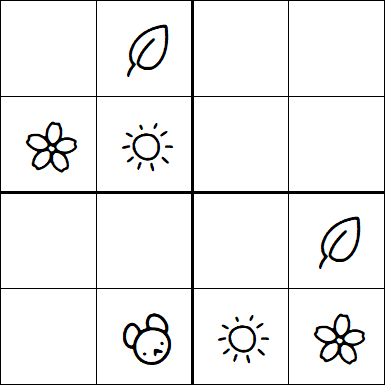 Kids Sudoku 4x4 - Fácil