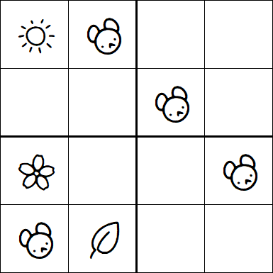 Kids Sudoku 4x4 - Fácil
