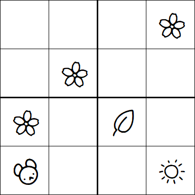 Kids Sudoku 4x4 - Fácil