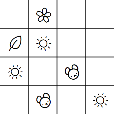 Kids Sudoku 4x4 - Fácil