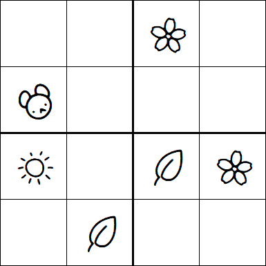 Kids Sudoku 4x4 - Fácil