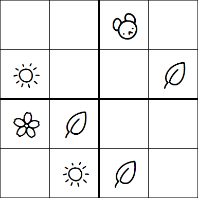 Kids Sudoku 4x4 - Fácil