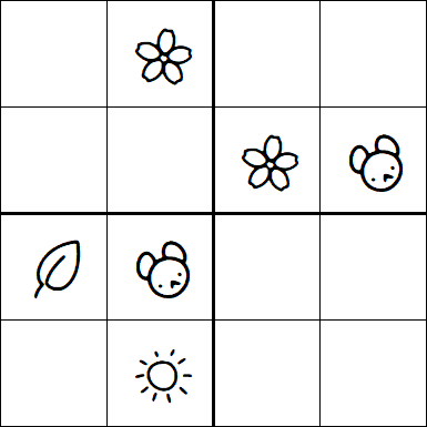 Kids Sudoku 4x4 - Simple