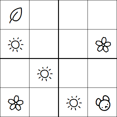 Kids Sudoku 4x4 - Fácil