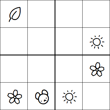 Kids Sudoku 4x4 - Fácil
