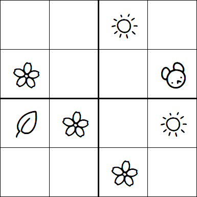 Kids Sudoku 4x4 - Fácil