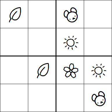 Kids Sudoku 4x4 - Fácil