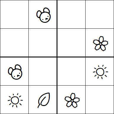 Kids Sudoku 4x4 - Fácil