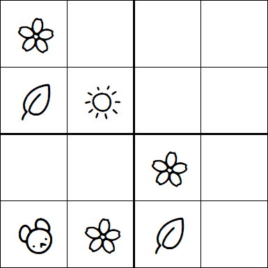 Kids Sudoku 4x4 - Fácil