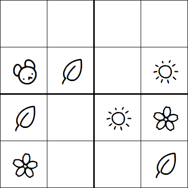 Kids Sudoku 4x4 - Fácil