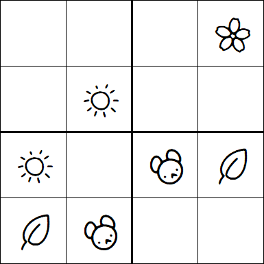 Kids Sudoku 4x4 - Fácil