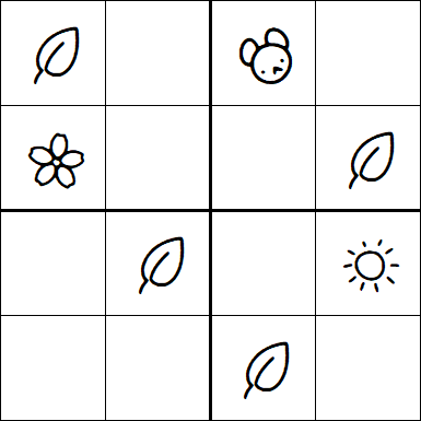 Kids Sudoku 4x4 - Fácil