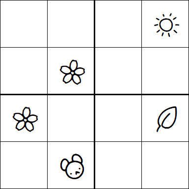 Sudoku 4x4 - Hard 