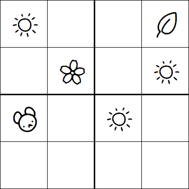 Kids Sudoku 4x4 - Difícil