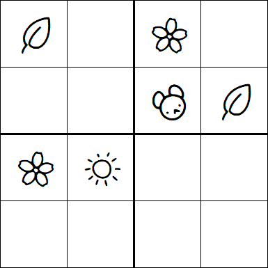 Kids Sudoku 4x4 - Difficile