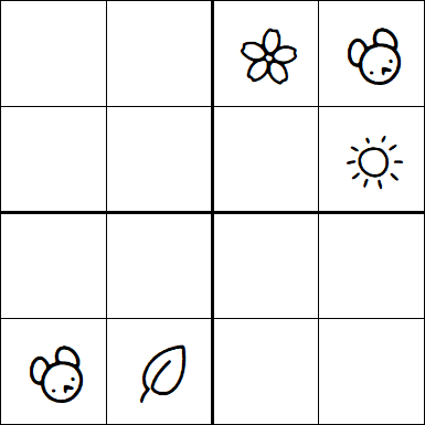 Kids Sudoku 4x4 - Difícil