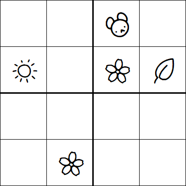 Kids Sudoku 4x4 - Difícil