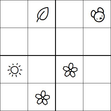 Kids Sudoku 4x4 - Difícil