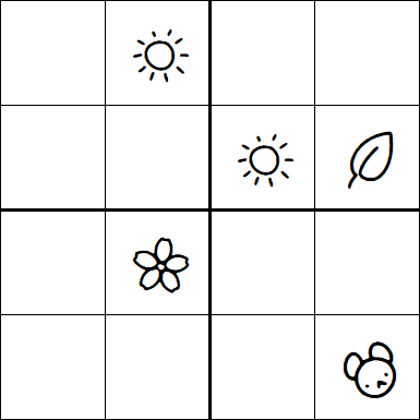 Kids Sudoku 4x4 - Difícil