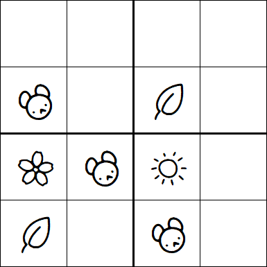 Kids Sudoku 4x4 - Difícil
