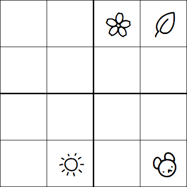 Kids Sudoku 4x4 - Difícil