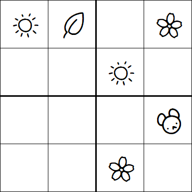Kids Sudoku 4x4 - Difícil