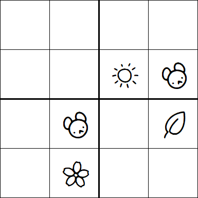 Kids Sudoku 4x4 - Difícil