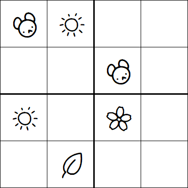 Kids Sudoku 4x4 - Difícil