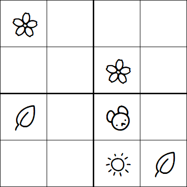 Kids Sudoku 4x4 - Difícil