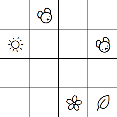 Kids Sudoku 4x4 - Difícil