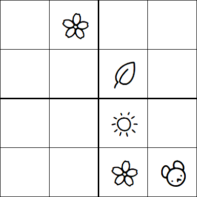 Kids Sudoku 4x4 - Difícil